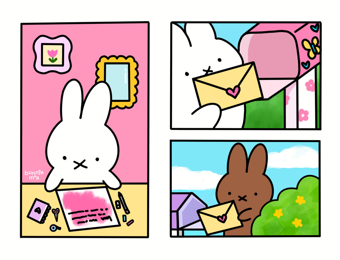 Miffy Penpal Postcard